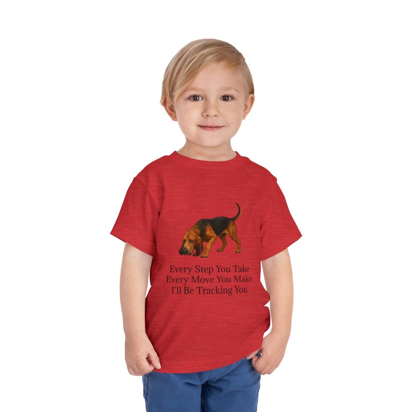 Tracking You Toddler Unisex Short Sleeve Crewneck Tee