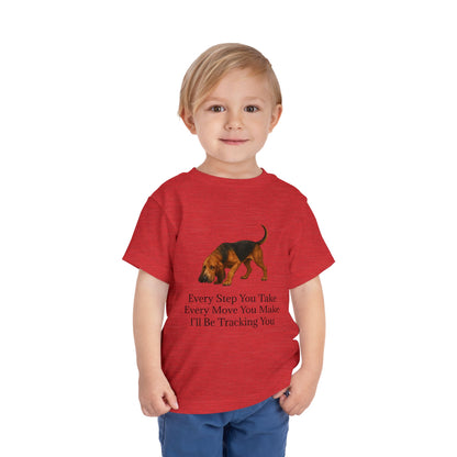 Tracking You Toddler Unisex Short Sleeve Crewneck Tee