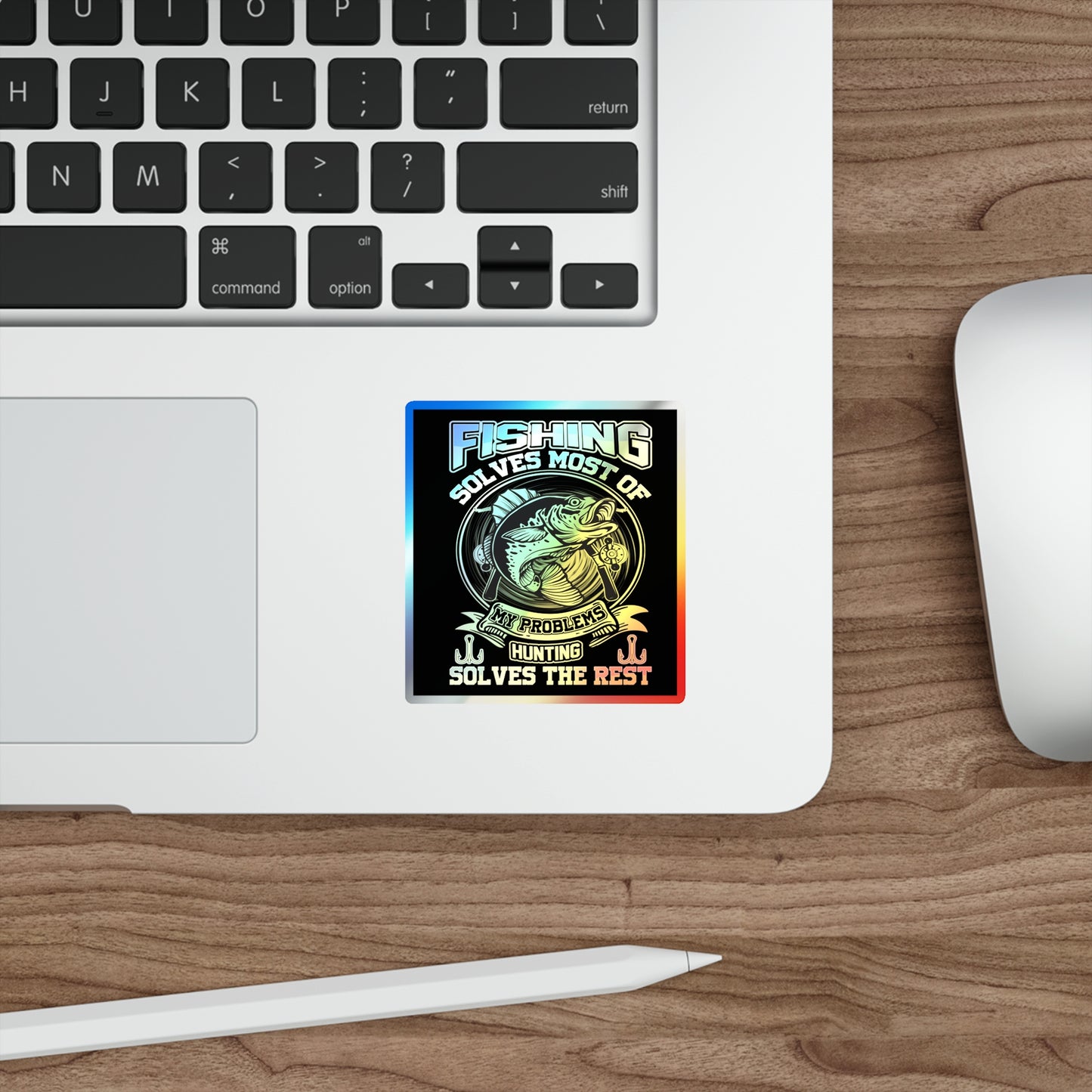Problem Solving Holographic Sticker