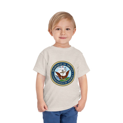 US Navy Toddler Unisex Short Sleeve Crewneck Tee