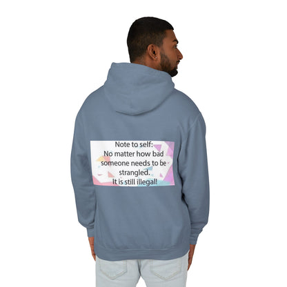 Note to Self Unisex Lightweight Hoodie