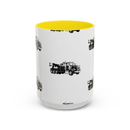 Heavy Tow Truck 2-Tone Coffee Mug