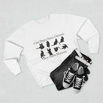 Cat Minions Unisex Crewneck Sweatshirt