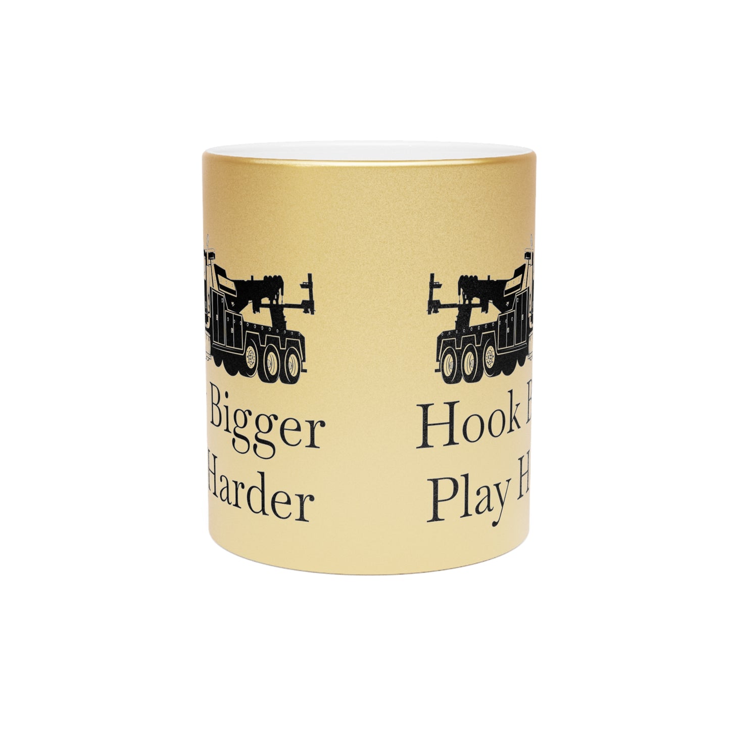 Hook Bigger Metallic Coffee Mug