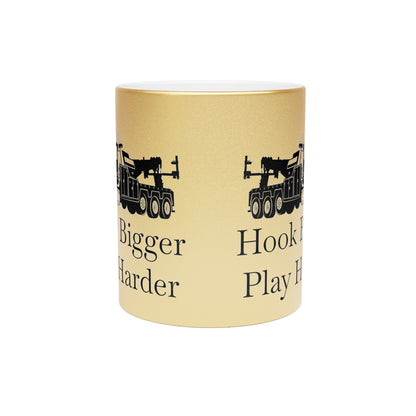 Hook Bigger Metallic Coffee Mug