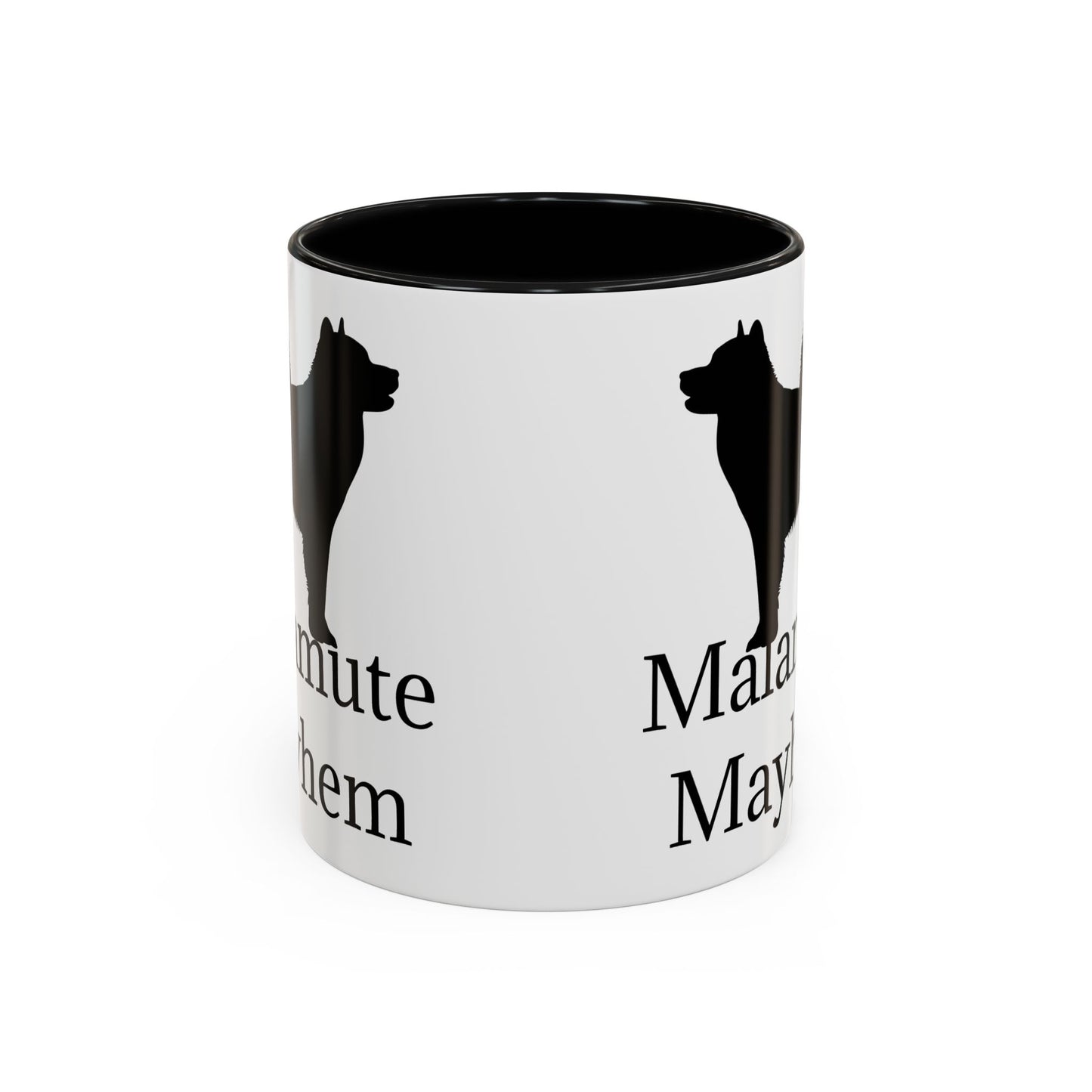 Malamute Mayhem 2-Tone Coffee Mug