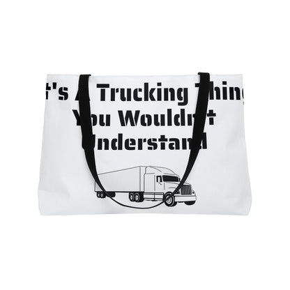 Trucking Thing Weekender Tote Bag
