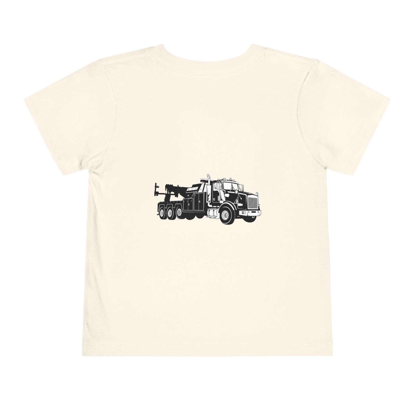 Heavy Tow Truck Toddler Unisex Short Sleeve Crewneck Tee