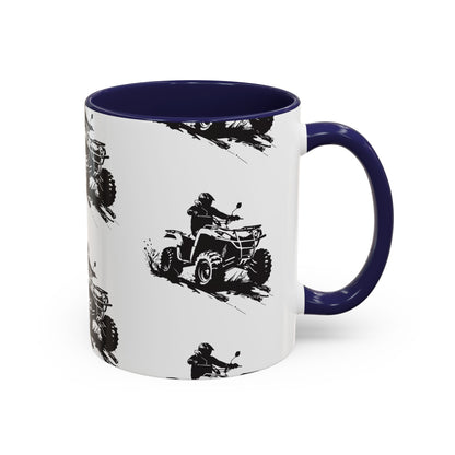 Slingin' Mud Quad 2-Tone Coffee Mug