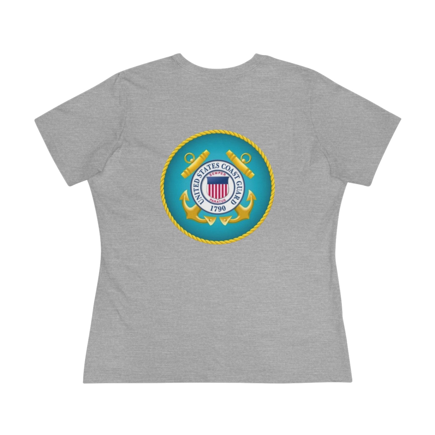 US Coast Guard Women's Short Sleeve Crewneck Tee