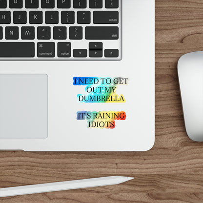 Dumbrella Holographic Sticker