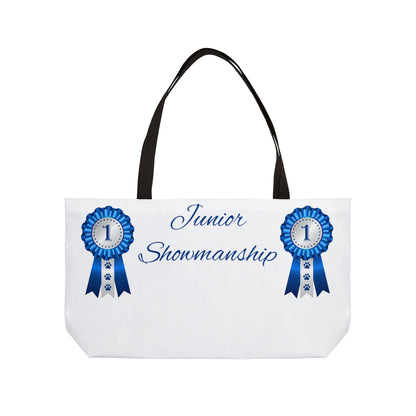 Junior Showmanship Weekender Tote Bag