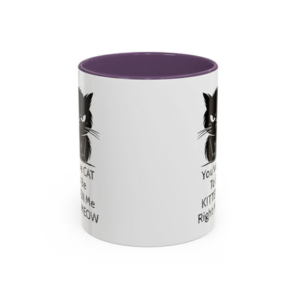 Kitten Me 2-Tone Coffee Mug
