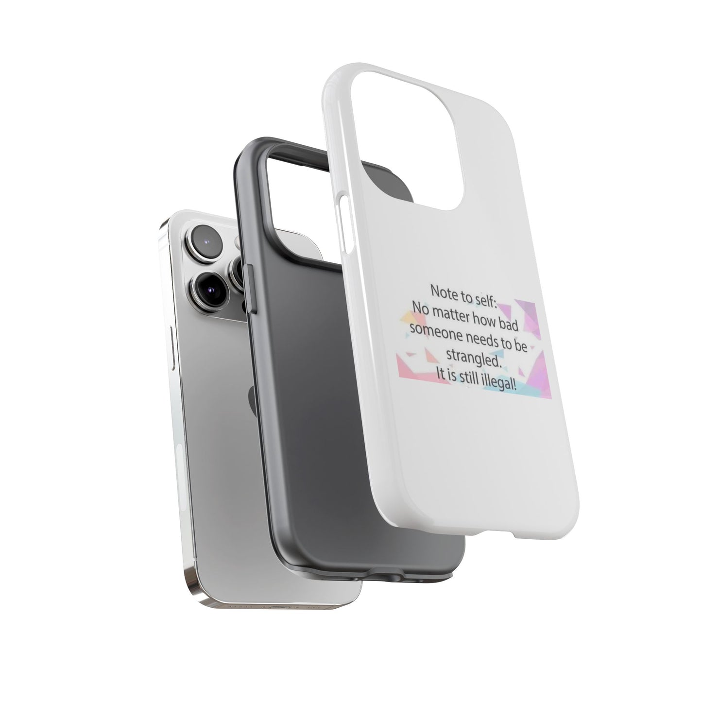 Note To Self iPhone Case