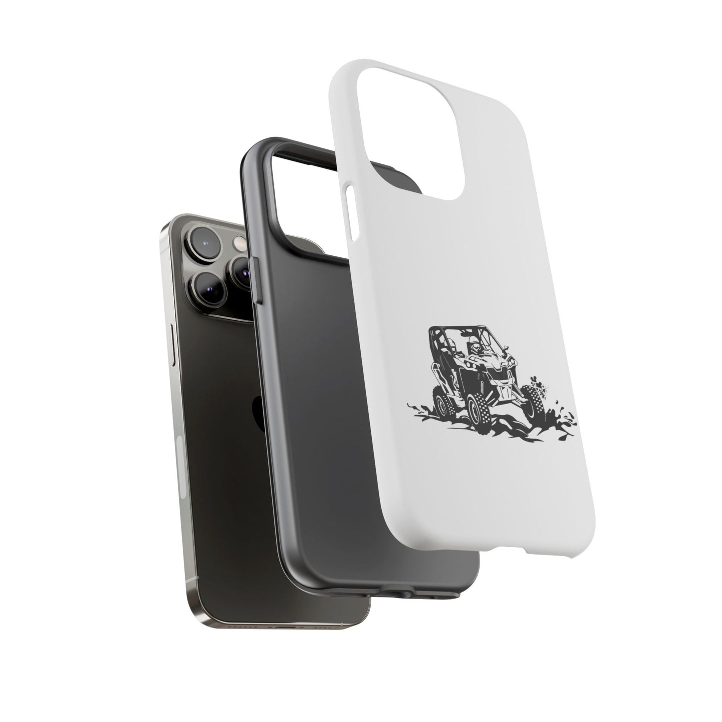 Slingin' Mud Side By Side iPhone Case