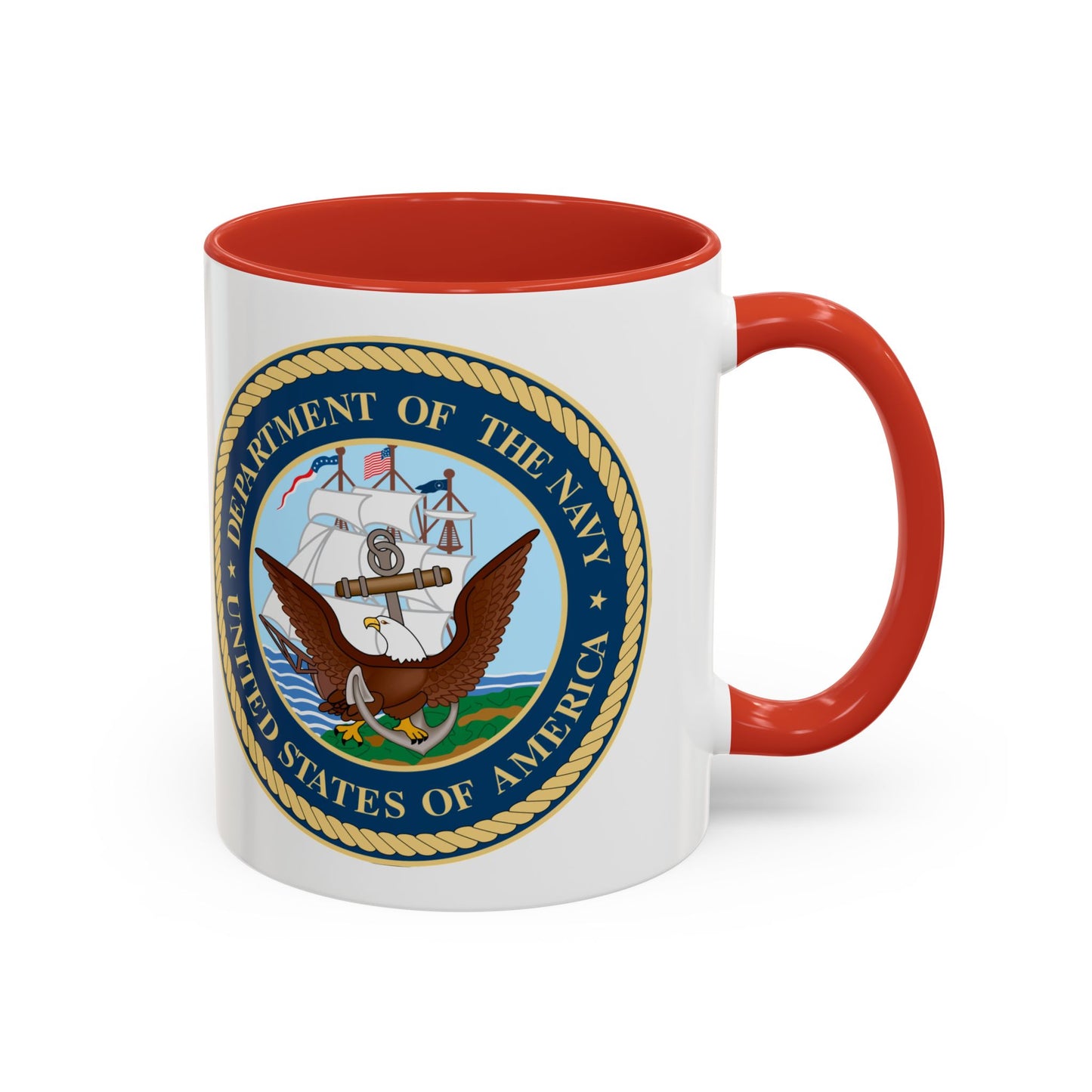 US Navy 2-Tone Coffee Mug