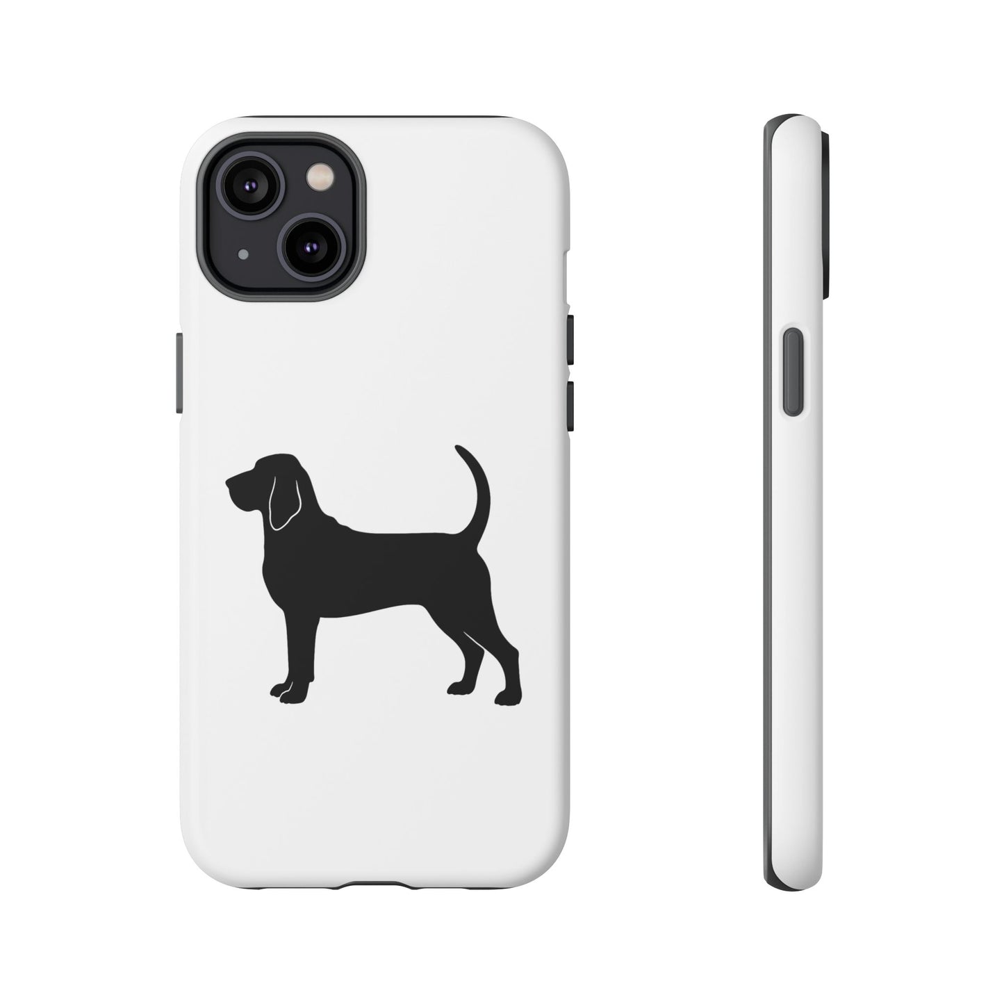 Bloodhound Silhouette iPhone Case