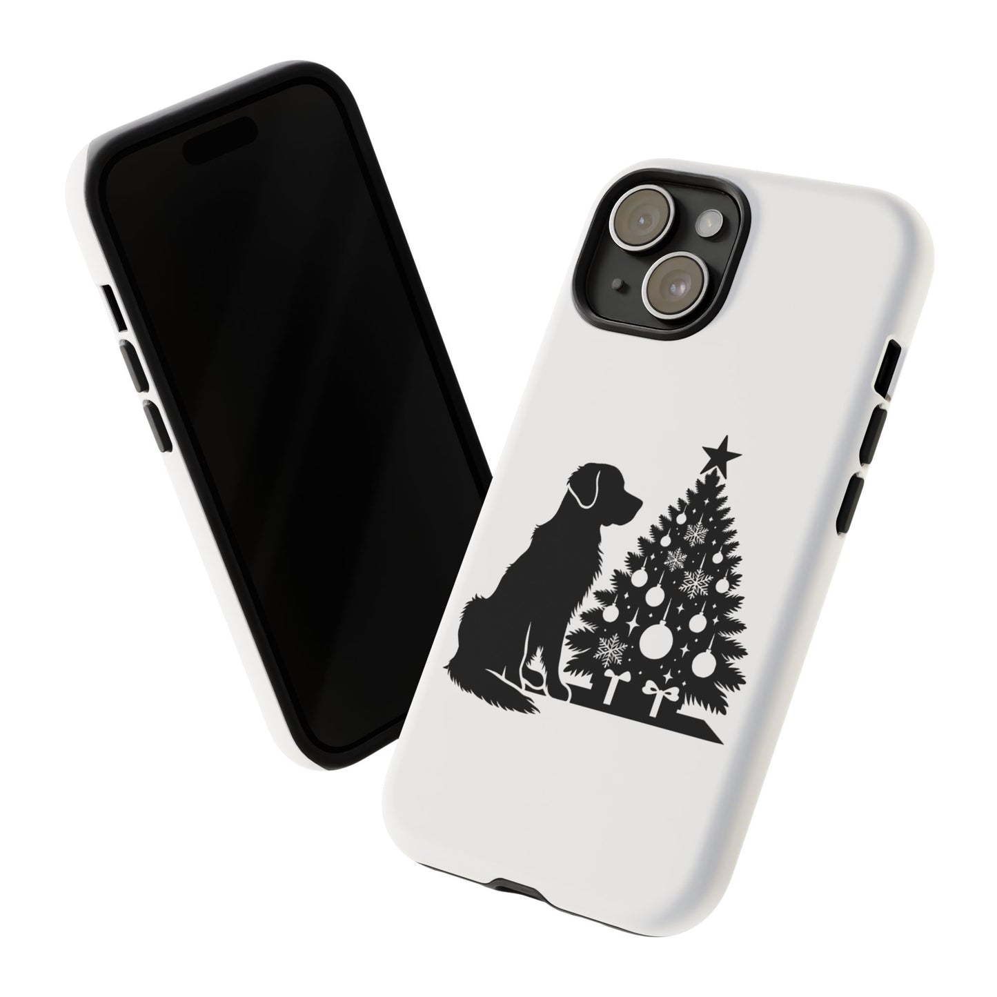 Golden Christmas Tree iPhone Case