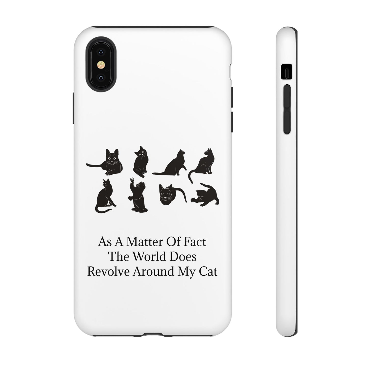 Matter Of Fact Cat iPhone Case