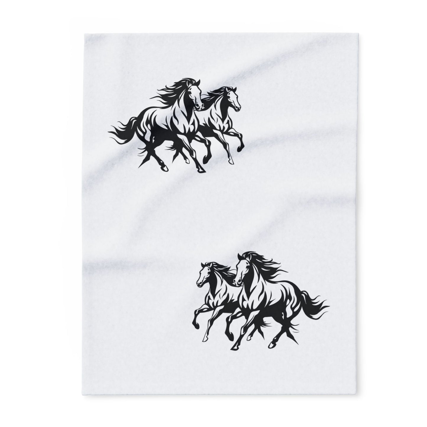 Horsin' Around Arctic Fleece Blanket