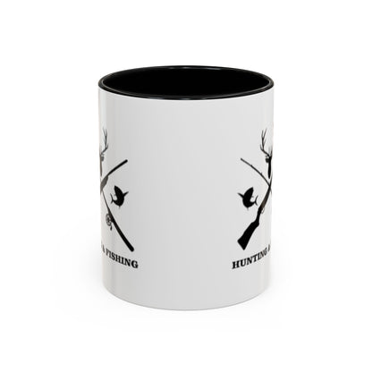 Hunting/Fishing 2-Tone Coffee Mug