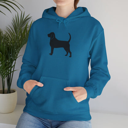 Bloodhound Silhouette Unisex Hoodie
