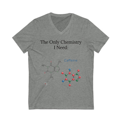 Chemistry Lesson Unisex Short Sleeve V-Neck Tee
