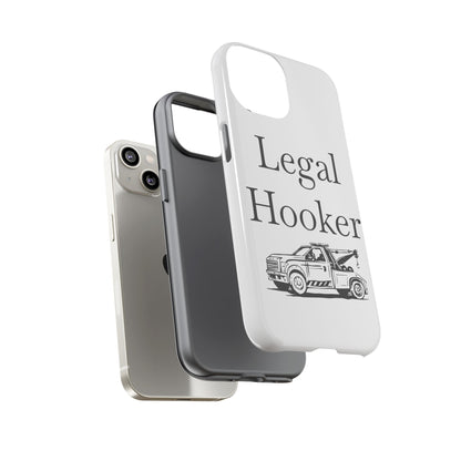 Legal H**ker Wheel Lift Tow Truck iPhone Case