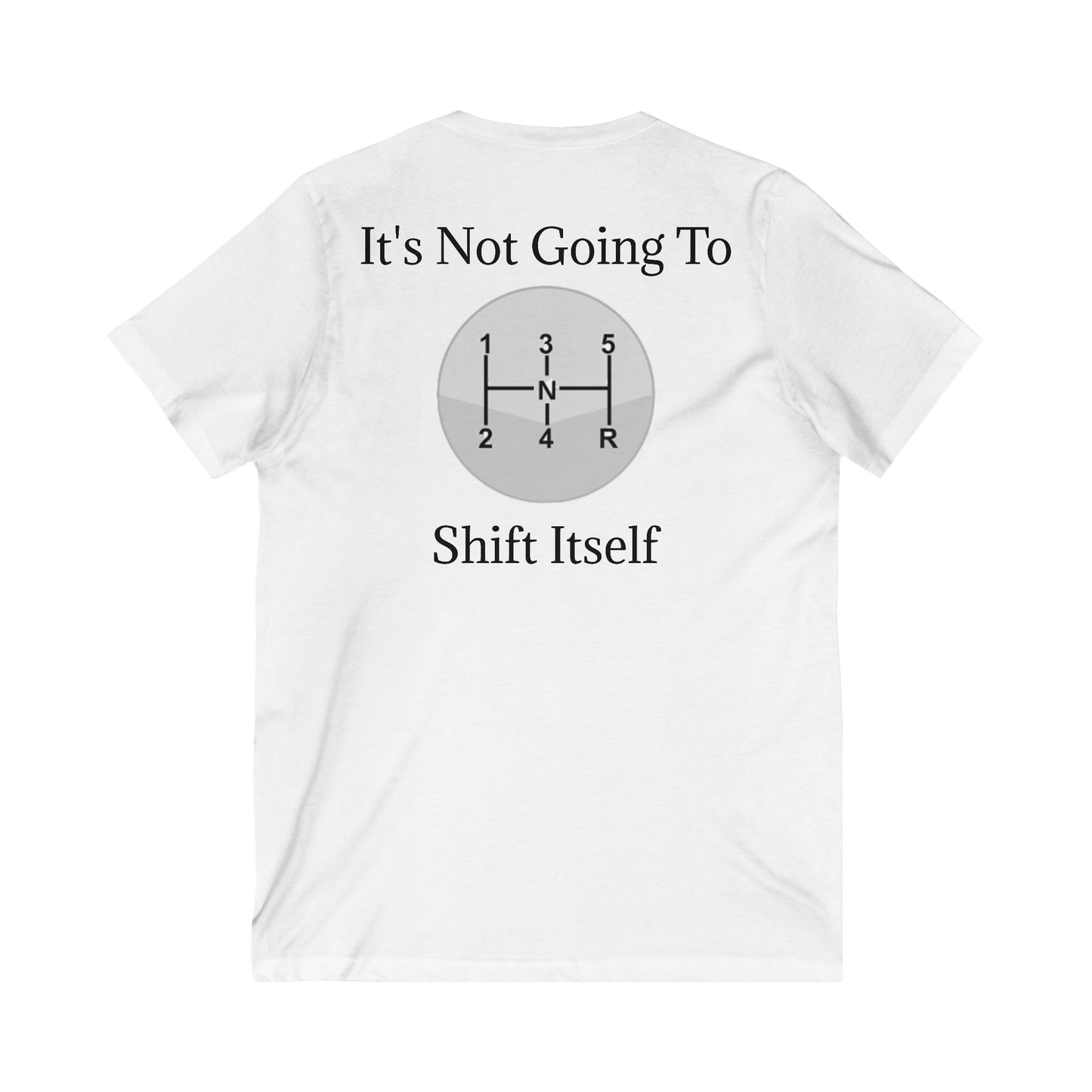 Shift Itself Unisex Short Sleeve V-Neck Tee
