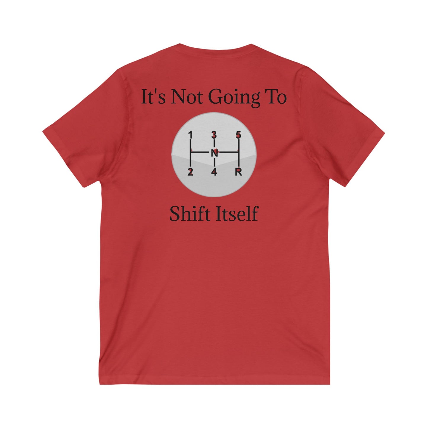 Shift Itself Unisex Short Sleeve V-Neck Tee