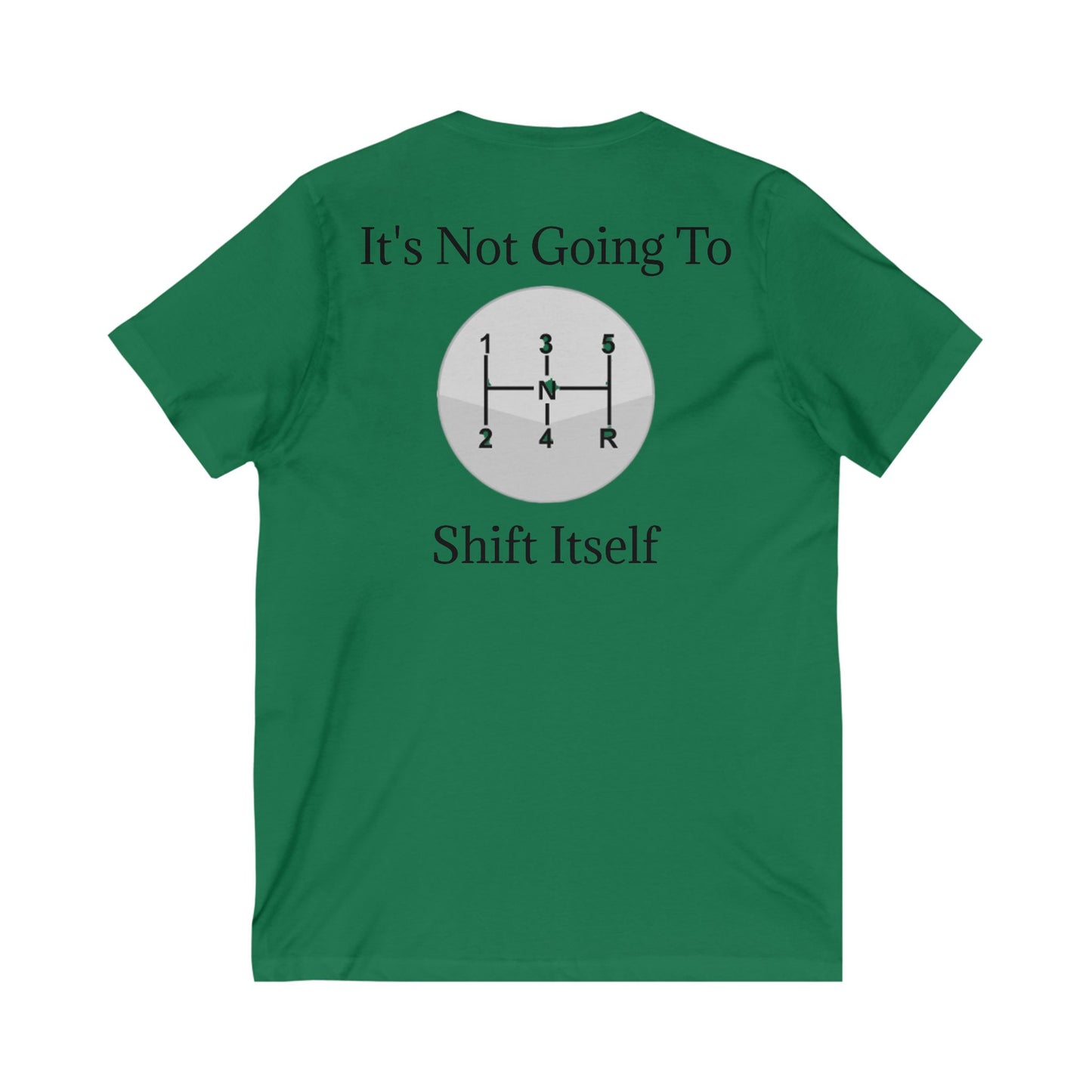 Shift Itself Unisex Short Sleeve V-Neck Tee