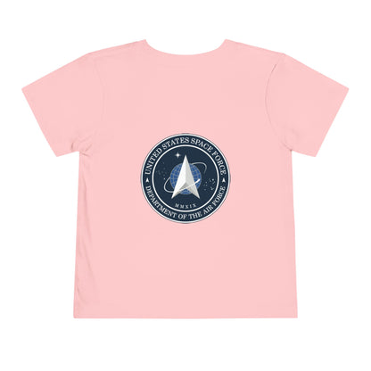 US Space Force Toddler Unisex Short Sleeve Crewneck Tee