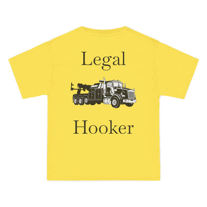 Legal H**ker Heavy Tow Truck Men's Short-Sleeve Crewneck Tee