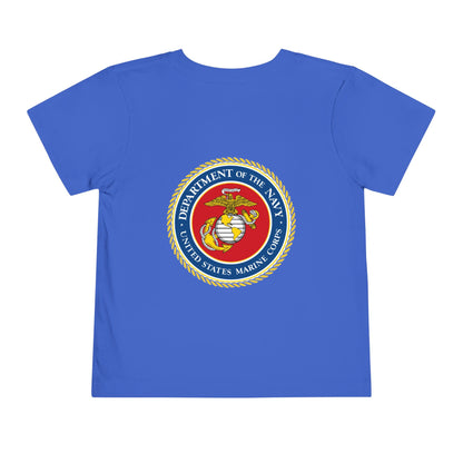 US Marine Corps Toddler Unisex Short Sleeve Crewneck Tee