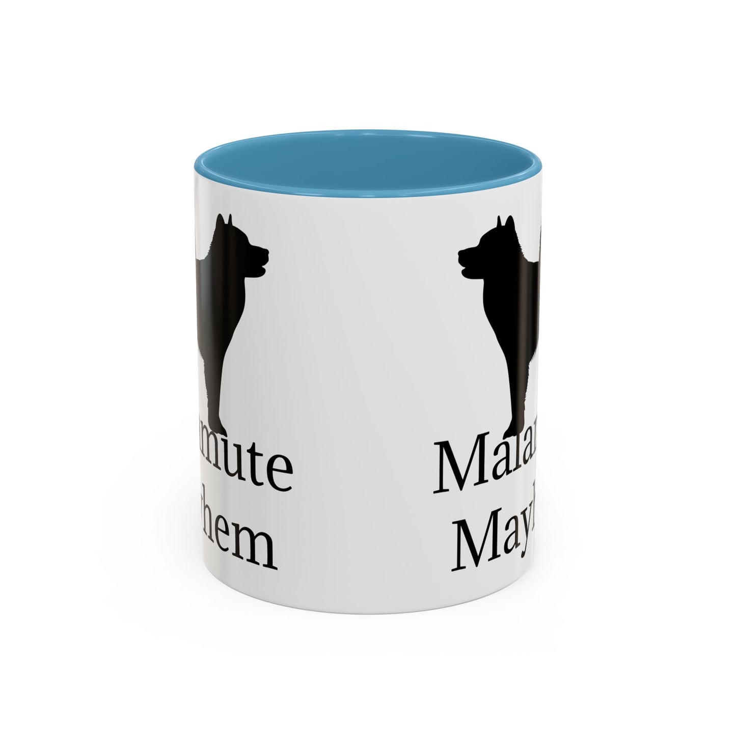 Malamute Mayhem 2-Tone Coffee Mug