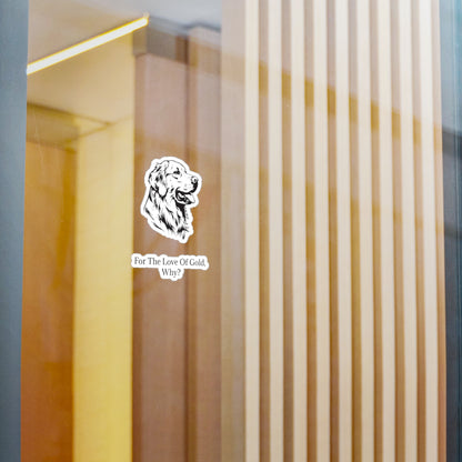 For The Love Of Gold Vinyl Decal