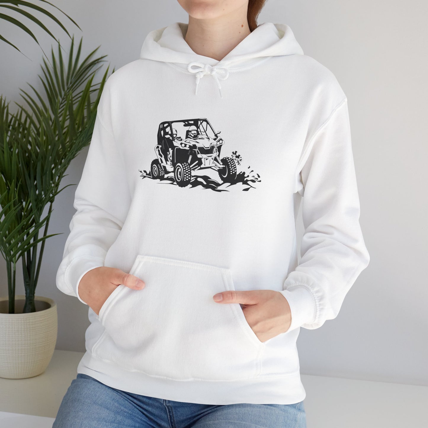 Slingin' Mud Side By Side Unisex Hoodie