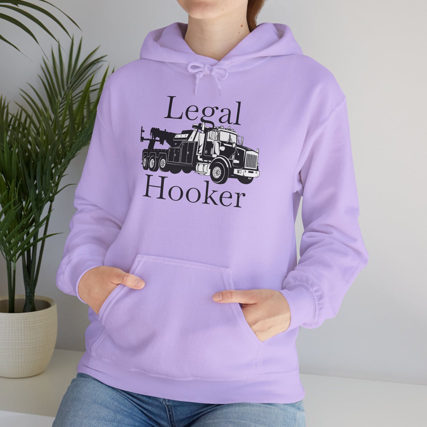 Legal H**ker Heavy Tow Truck Unisex Hoodie