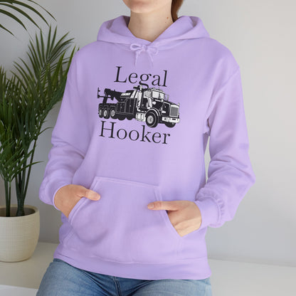 Legal H**ker Heavy Tow Truck Unisex Hoodie