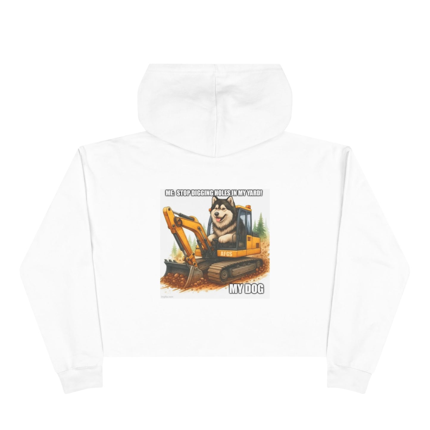 Digmaster Women's Crop Hoodie