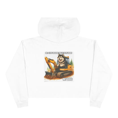 Digmaster Women's Crop Hoodie