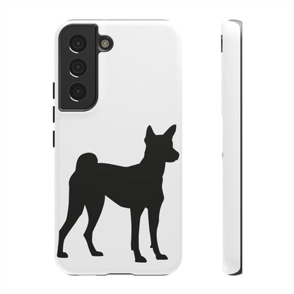 Basenji Silhouette Samsung Case