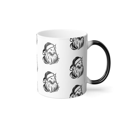 Santa Paws Cat Color Changing Mug