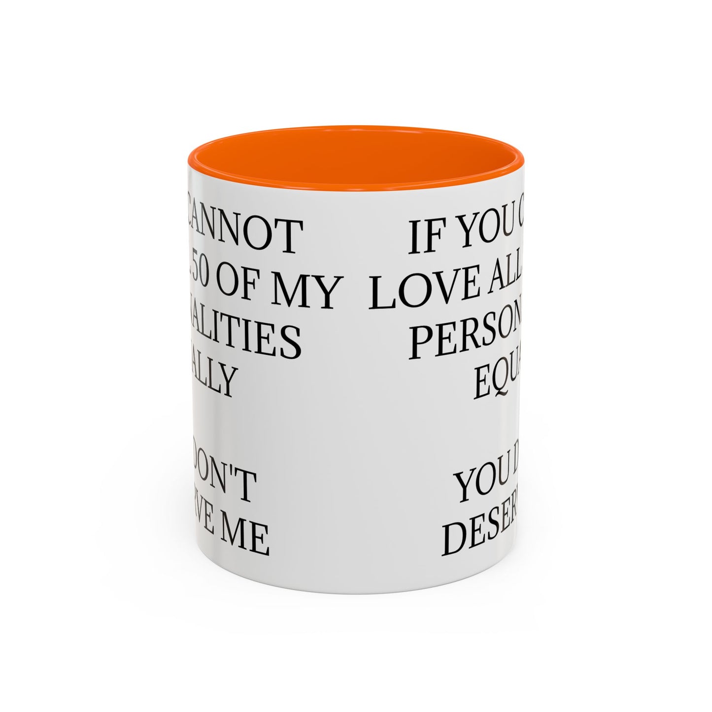 50 Personalities 2-Tone Coffee Mug