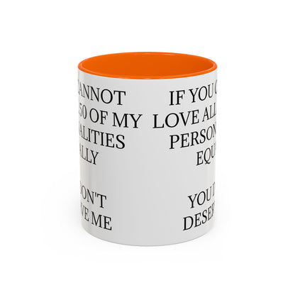 50 Personalities 2-Tone Coffee Mug