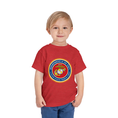 US Marine Corps Toddler Unisex Short Sleeve Crewneck Tee
