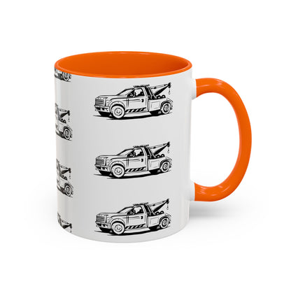 Wheel Lift Tow Truck 2-Tone Coffee Mug