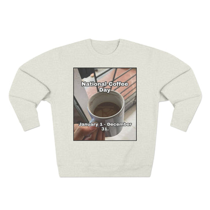 National Coffee Day Unisex Crewneck Sweatshirt