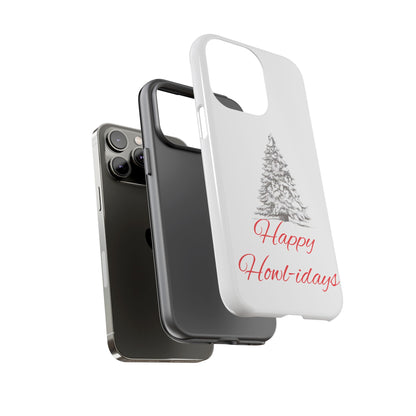 Happy Howl-idays iPhone Case