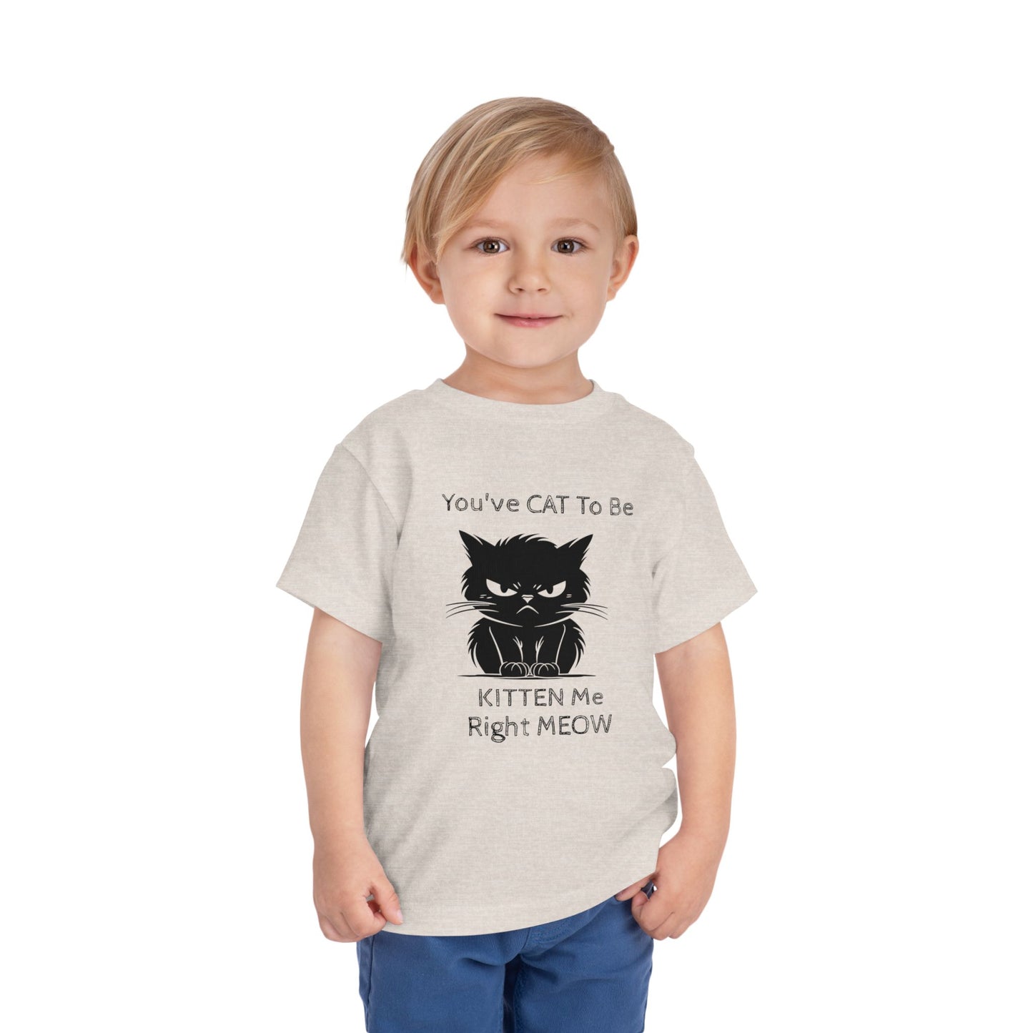 Kitten Me Toddler Unisex Short Sleeve Crewneck Tee